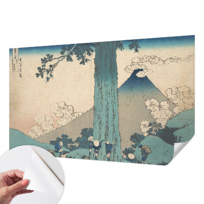 3D fotobehang Bergpanorama