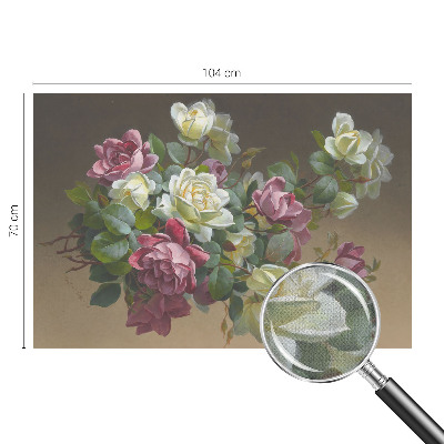 Foto behang voor de kinderkamer Bloemige elegantie