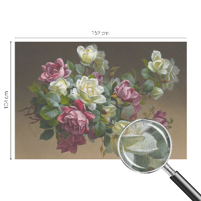 Foto behang voor de kinderkamer Bloemige elegantie