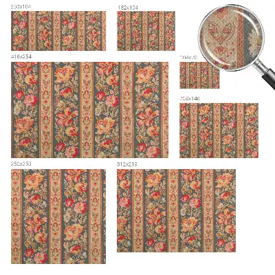 Fotobehang kinderkamer met kleurrijke bloemen