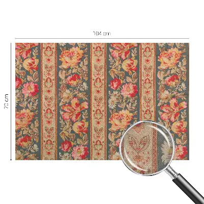 Fotobehang kinderkamer met kleurrijke bloemen