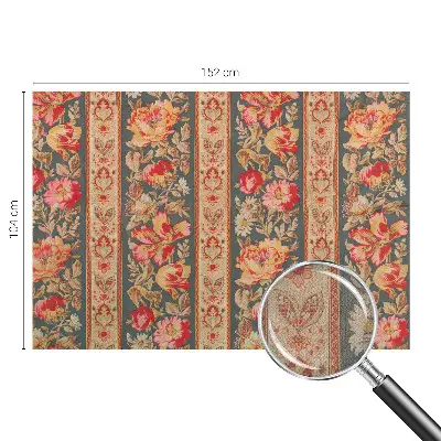 Fotobehang kinderkamer met kleurrijke bloemen