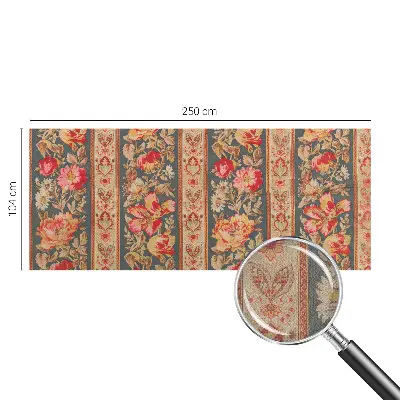 Fotobehang kinderkamer met kleurrijke bloemen