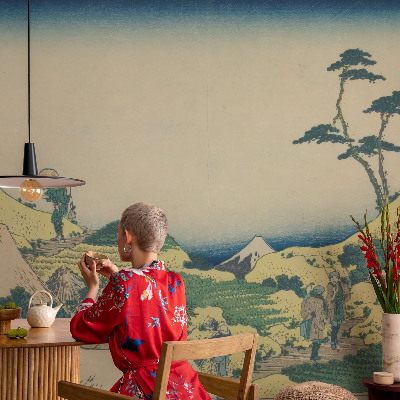 Fotobehang babykamer Landelijk landschap