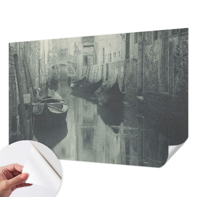 Foto behang voor de keuken Oud kanaal