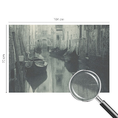 Foto behang voor de keuken Oud kanaal