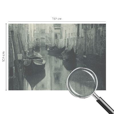 Foto behang voor de keuken Oud kanaal