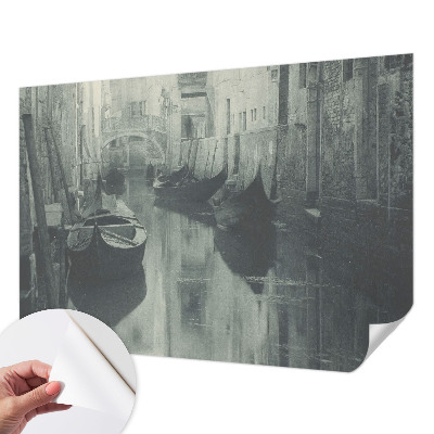 Foto behang voor de keuken Oud kanaal