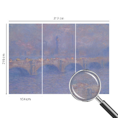 Zelfklevend fotobehang Blauwe Brug