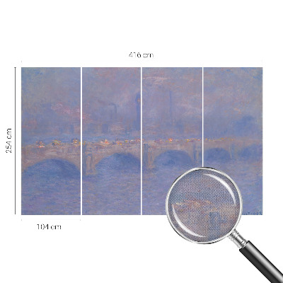 Zelfklevend fotobehang Blauwe Brug