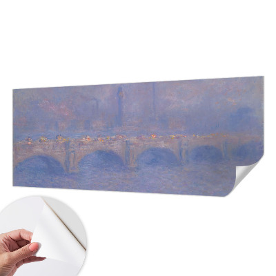 Zelfklevend fotobehang Blauwe Brug