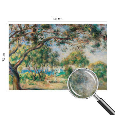 Fotobehang zelfklevend met een kustlandschap als motief