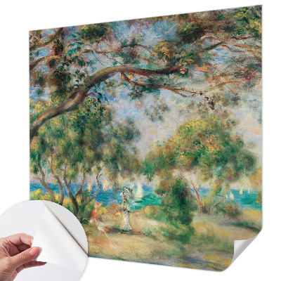 Fotobehang zelfklevend met een kustlandschap als motief