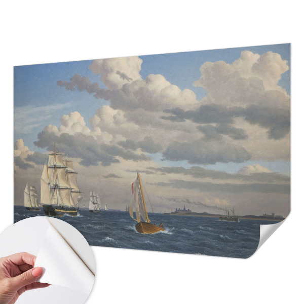 Zelfklevend fotobehang op maat Zeeavontuur