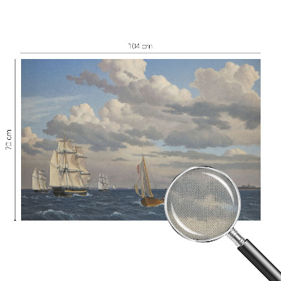 Zelfklevend fotobehang op maat Zeeavontuur