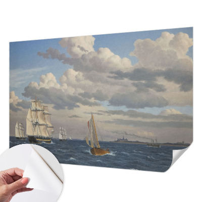 Zelfklevend fotobehang op maat Zeeavontuur