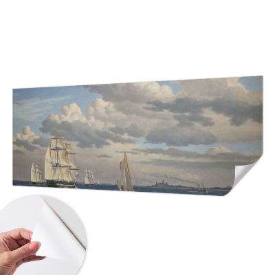 Zelfklevend fotobehang op maat Zeeavontuur