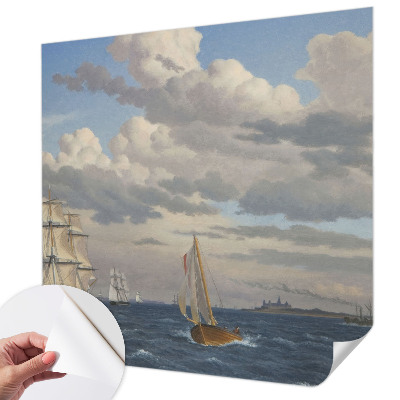 Zelfklevend fotobehang op maat Zeeavontuur