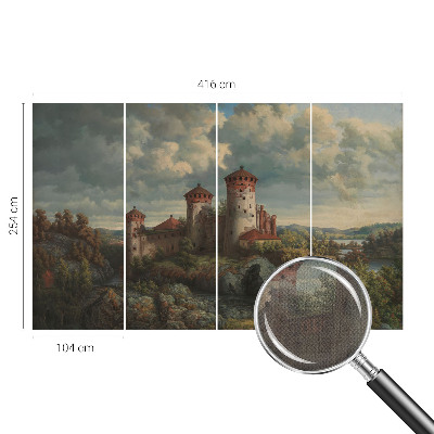 Fotobehang voor kinderkamer Romantisch landschap