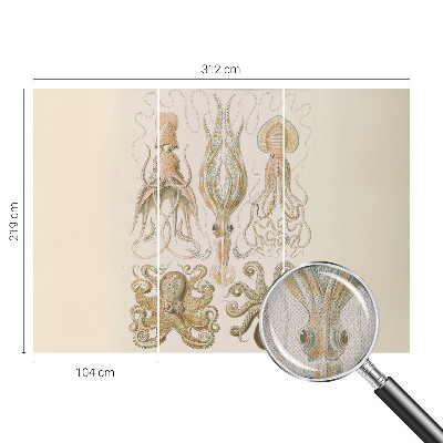 Zelfklevend fotobehang op maat Zeeleven