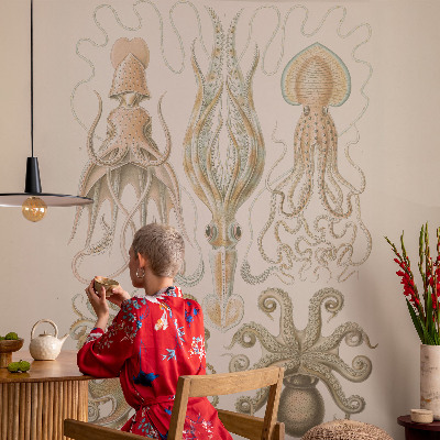 Zelfklevend fotobehang op maat Zeeleven