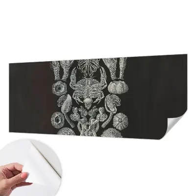 Zelfklevende behangsticker met onderwaterfiguren