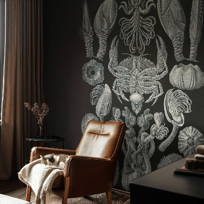 Zelfklevende behangsticker Onderwatervormen