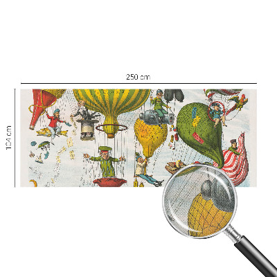 Foto behang voor de keuken Ballonvaart