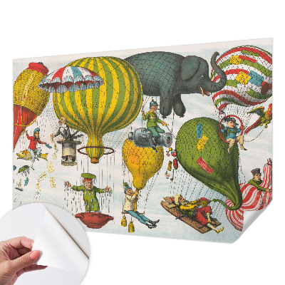 Foto behang voor de keuken Ballonvaart