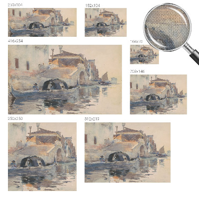 Zelfklevend fotobehang Venetiaanse harmonie