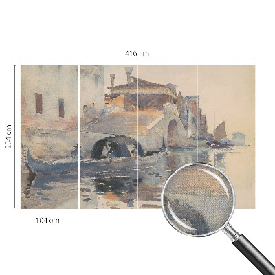 Zelfklevend fotobehang Venetiaanse harmonie