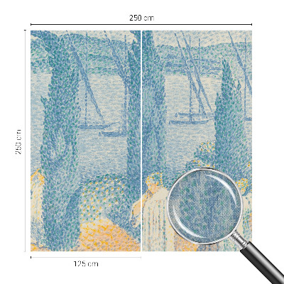 Zelfklevend fotobehang op maat Luie dag