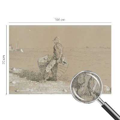 Fotobehang zelfklevend met een nostalgische scène