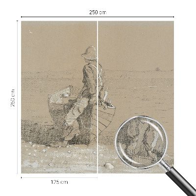 Fotobehang zelfklevend Nostalgische scène