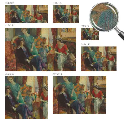 Zelfklevende behangsticker met een klassiek elegant motief