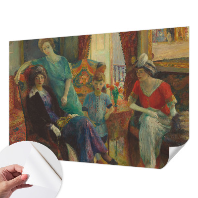 Zelfklevende behangsticker Klassieke elegantie