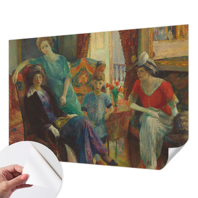 Zelfklevende behangsticker Klassieke elegantie