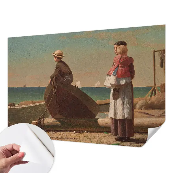 Fotobehang zelfklevend met een zeegezicht als print