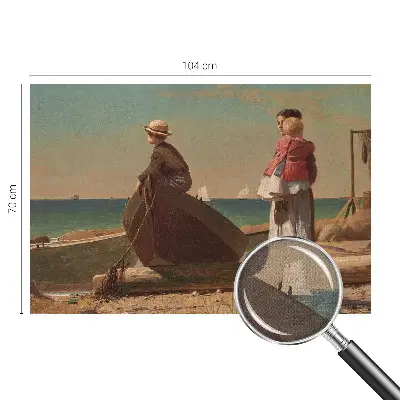 Fotobehang zelfklevend met een zeegezicht als print