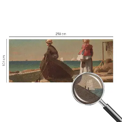 Fotobehang zelfklevend met een zeegezicht als print