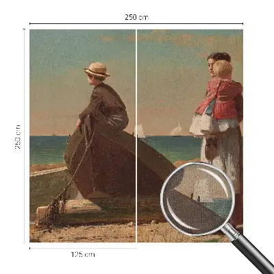 Fotobehang zelfklevend met een zeegezicht als print