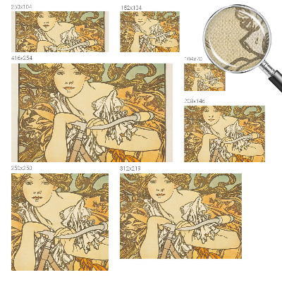 3D fotobehang Lente-elegantie