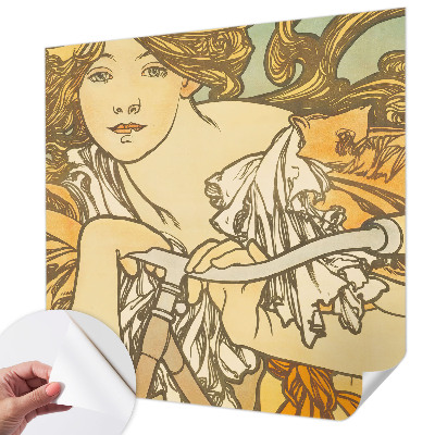 3D fotobehang met thema lente-elegantie