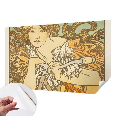 3D fotobehang met thema lente-elegantie