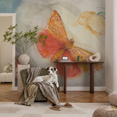 Fotobehang kinderkamer Kleurrijke vlinders