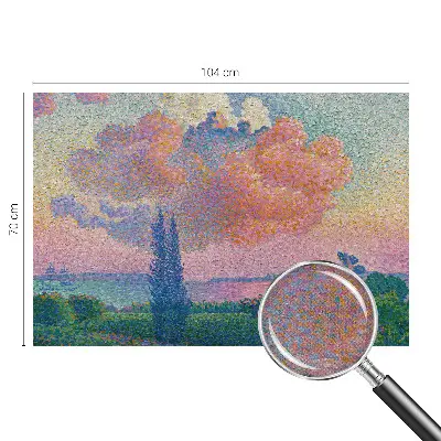 Fotobehang voor de kinderkamer met een kleurrijk landschap