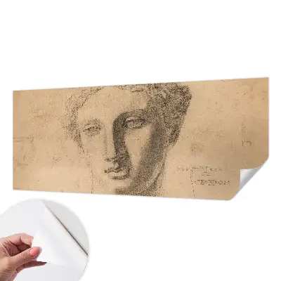 Fotobehang zelfklevend met vrouwenportret