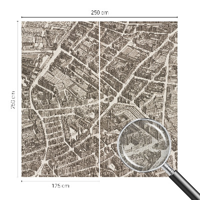 Zelfklevend fotobehang Stedelijk doolhof