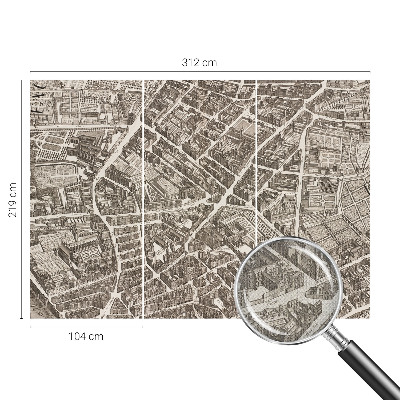 Zelfklevend fotobehang Stedelijk doolhof