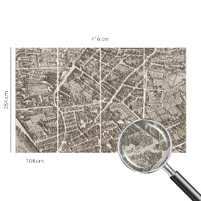 Zelfklevend fotobehang Stedelijk doolhof